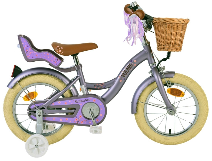 Volare Children\'s Bicycle 14 - Blossom Purple (31442) in the group TOYS, KIDS & BABY PRODUCTS / Outdoor toys / Bicycles & Scooters at TP E-commerce Nordic AB (D07643)