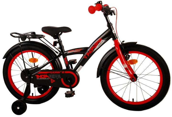 Volare Children\'s Bicycle 18 - Thombike Black Red (21792) in the group TOYS, KIDS & BABY PRODUCTS / Outdoor toys / Bicycles & Scooters at TP E-commerce Nordic AB (D07644)