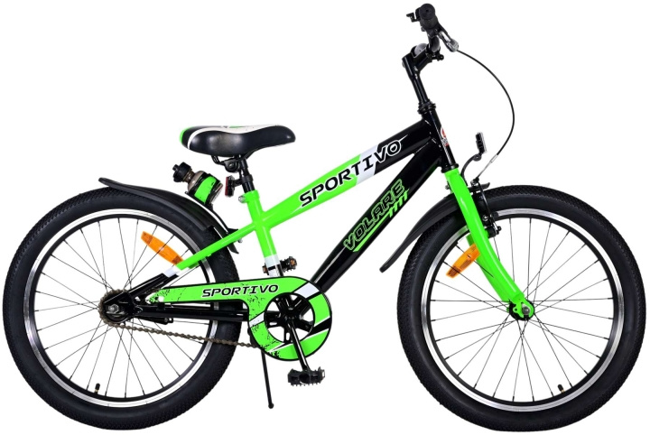 Volare Children\'s Bicycle 20 - Sportivo Green (22114) in the group TOYS, KIDS & BABY PRODUCTS / Outdoor toys / Bicycles & Scooters at TP E-commerce Nordic AB (D07662)