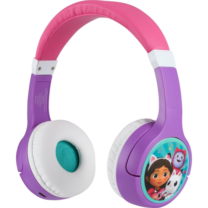 Upcoming Minds Ekids - Gabby\'s Dollhouse Wireless Bluetooth Headphones in the group HOME ELECTRONICS / Audio & Picture / Headphones & Accessories / Headphones at TP E-commerce Nordic AB (D07694)