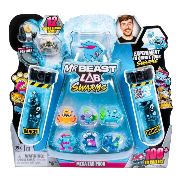 MR. BEAST LAB MrBeast Lab - Swarms Mega Lab 12 pack (20349) in the group Sport, leisure & Hobby / Fun stuff / Collector\'s items at TP E-commerce Nordic AB (D07701)