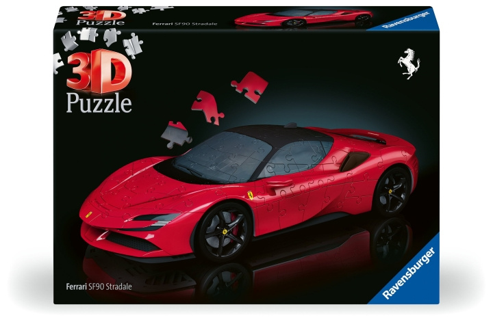 Ravensburger 3D Puzzle Ferrari SF90 Stradale 108p (10311576) in the group Sport, leisure & Hobby / Hobby / Puzzle at TP E-commerce Nordic AB (D07707)