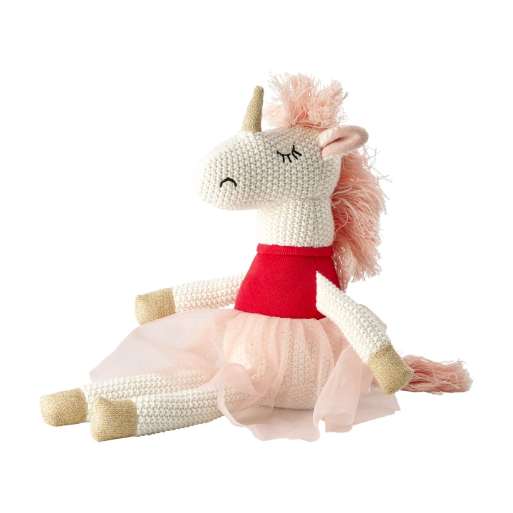 RICE Kids Knitted Plush Toy Unicorn - (KITOY-PTUNI) in the group TOYS, KIDS & BABY PRODUCTS / Baby toys / stuffed animals at TP E-commerce Nordic AB (D07721)