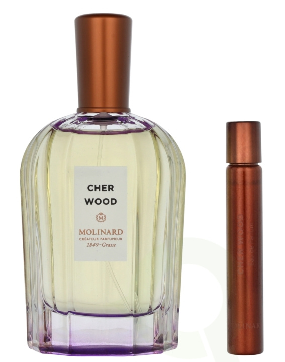 Molinard La Collection Privee Cher Wood Giftset 97.5 ml Edp Spray 90ml/Edp Spray 7,5ml in the group BEAUTY & HEALTH / Fragrance & Perfume / Perfumes / Perfume for her at TP E-commerce Nordic AB (D07850)