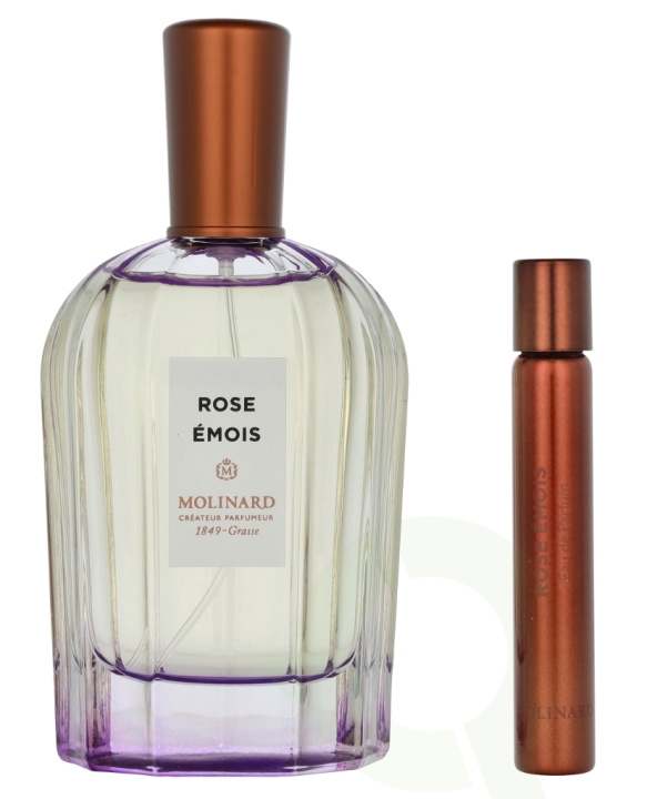 Molinard La Collection Privee Rose Emois Giftset 97.5 ml Edp Spray 90ml/Edp Spray 7,5ml in the group BEAUTY & HEALTH / Fragrance & Perfume / Perfumes / Perfume for her at TP E-commerce Nordic AB (D07851)