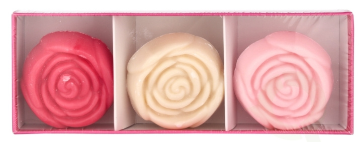 La Savonnerie De Nyons Extra Gentle Soap Set 150 g 3x50gr - Rose in the group BEAUTY & HEALTH / Skin care / Body health / Scented soaps at TP E-commerce Nordic AB (D07896)