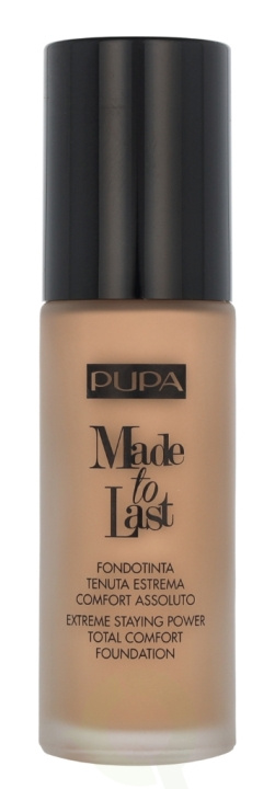 Pupa Milano Pupa Made To Last Total Comfort Foundation SPF10 30 ml #050 Beige Sand in the group BEAUTY & HEALTH / Makeup / Facial makeup / Foundation at TP E-commerce Nordic AB (D07900)