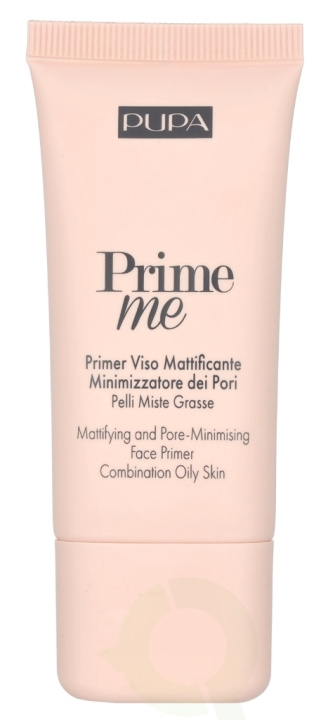 Pupa Milano Pupa Prime Me Mattifying And Pore-Minimizing Face Primer 30 ml in the group BEAUTY & HEALTH / Makeup / Facial makeup / Primer at TP E-commerce Nordic AB (D07919)