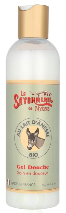 La Savonnerie De Nyons BIO Shower Gel 250 ml Donkeymilk in the group BEAUTY & HEALTH / Skin care / Body health / Bath & Shower gels at TP E-commerce Nordic AB (D07921)