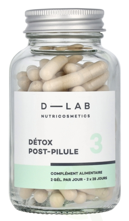 D-Lab Nutricosmetics D-Lab Detox Post-Pilule 3 Capsules 112 piece 56 Jours x 2 Capsules in the group BEAUTY & HEALTH / Health care / Other at TP E-commerce Nordic AB (D07928)