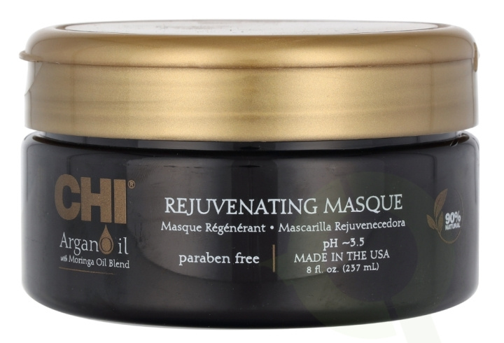 Chi Argan Oil Rejuvenating Masque 237 ml Paraben Free in the group BEAUTY & HEALTH / Hair & Styling / Hair care / Hair Mask at TP E-commerce Nordic AB (D07936)