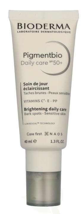 Bioderma Pigmentbio Daily Care SPF50+ 40 ml in the group BEAUTY & HEALTH / Skin care / Tanning / Sunscreen at TP E-commerce Nordic AB (D07974)