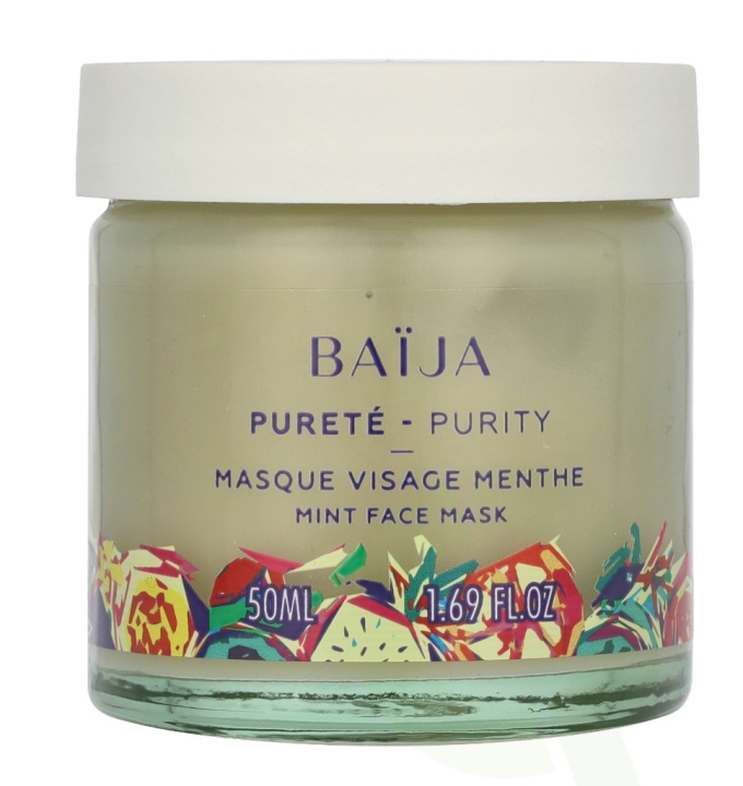 Baija Paris Baija Face Mask 50 ml Mint in the group BEAUTY & HEALTH / Skin care / Face / Masks at TP E-commerce Nordic AB (D07982)