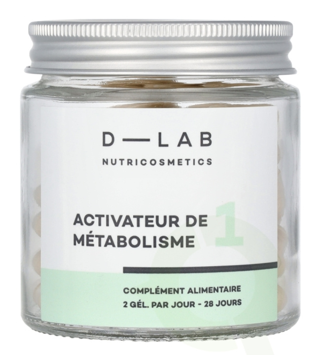 D-Lab Nutricosmetics D-Lab Activateur De Metabolisme 1 Capsules 56 piece in the group BEAUTY & HEALTH / Health care / Other at TP E-commerce Nordic AB (D08051)