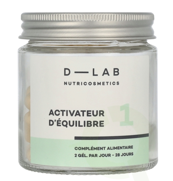 D-Lab Nutricosmetics D-Lab Activateur Of Balance 1 Capsules 56 piece in the group BEAUTY & HEALTH / Health care / Other at TP E-commerce Nordic AB (D08052)