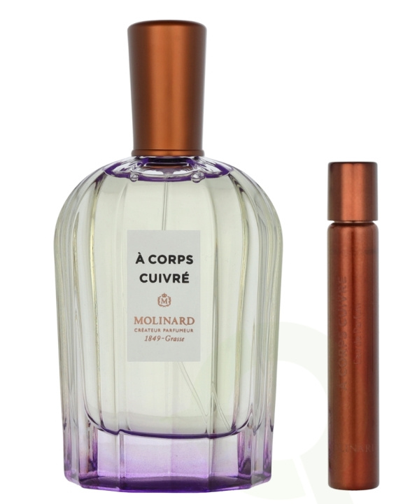 Molinard La Collection Privee A Corps Cuivre Giftset 97.5 ml Edp Spray 90ml/Edp Spray 7,5ml in the group BEAUTY & HEALTH / Fragrance & Perfume / Perfumes / Perfume for her at TP E-commerce Nordic AB (D08147)