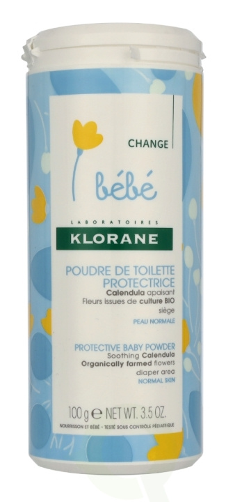 Klorane Bebe Protective Baby Powder 100 g Normal Skin in the group TOYS, KIDS & BABY PRODUCTS / Baby Gadgets / Care & Hygiene at TP E-commerce Nordic AB (D08157)