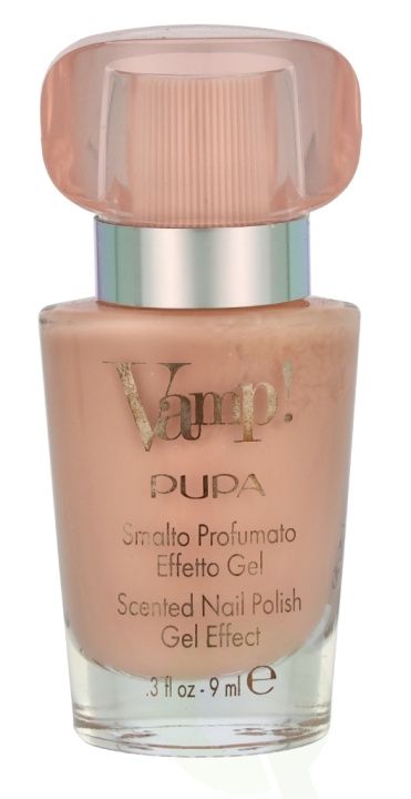 Pupa Milano Pupa Vamp! Scented Nail Polish 9 ml #103 Rose in the group BEAUTY & HEALTH / Manicure / Pedicure / Nail polish at TP E-commerce Nordic AB (D08210)