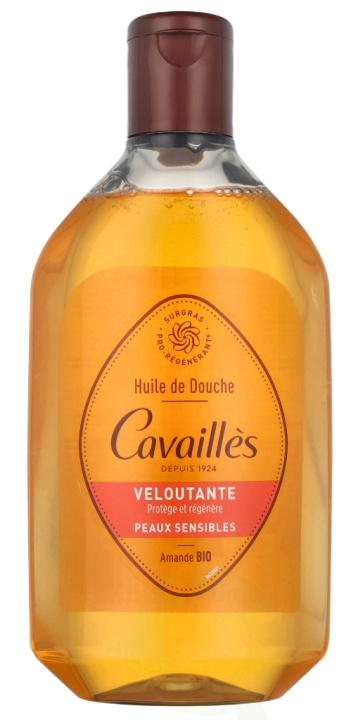 Roge Cavailles Velvety Shower Oil Argan & Almond 250 ml in the group BEAUTY & HEALTH / Skin care / Body health / Bath & Shower gels at TP E-commerce Nordic AB (D08219)