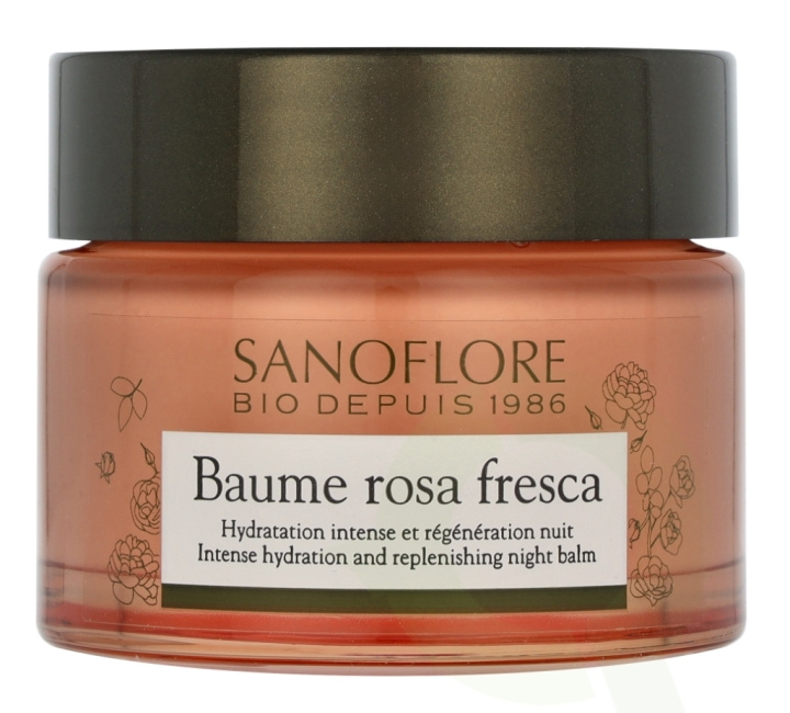 Sanoflore Sanaflore Baume Rosa Fresca Night Balm 50 ml in the group BEAUTY & HEALTH / Skin care / Face / Face creams at TP E-commerce Nordic AB (D08223)