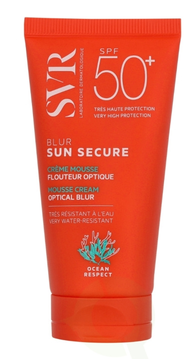 Svr Laboratories SVR Sun Secure Mousse Cream SPF50+ 50 ml in the group BEAUTY & HEALTH / Skin care / Tanning / Sunscreen at TP E-commerce Nordic AB (D08229)