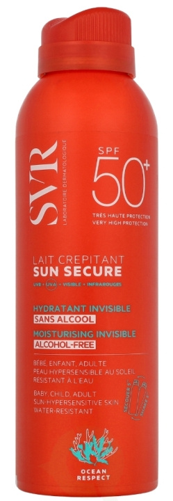 Svr Laboratories SVR Sun Secure Invisible Spray SPF50+ 200 ml Alcohol-Free in the group BEAUTY & HEALTH / Skin care / Tanning / Sunscreen at TP E-commerce Nordic AB (D08231)