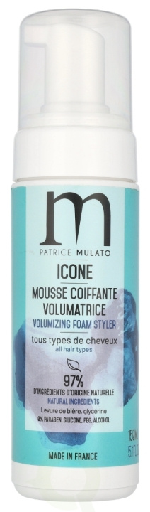 Patrice Mulato P. Mulato Icone Volumizing Foam Styler 150 ml in the group BEAUTY & HEALTH / Hair & Styling / Hair styling / Hair mousse at TP E-commerce Nordic AB (D08268)