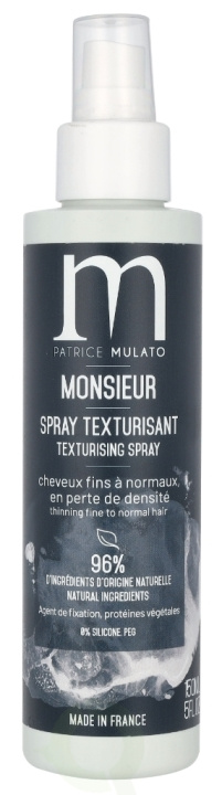 Patrice Mulato P. Mulato Monsieur Texturizing Spray 150 ml in the group BEAUTY & HEALTH / Hair & Styling / Hair styling / Hair spray at TP E-commerce Nordic AB (D08281)