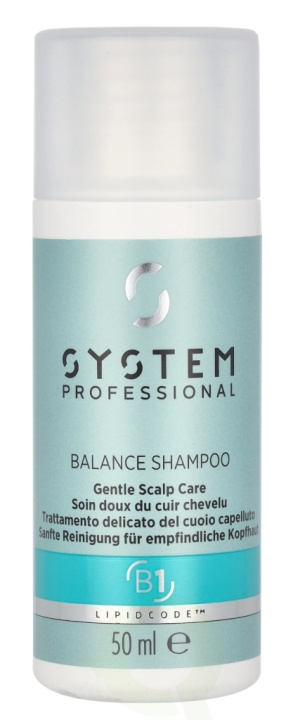 Wella System P. - Lipid Code - Balance Shampoo B1 50 ml in the group BEAUTY & HEALTH / Hair & Styling / Hair care / Schampoo at TP E-commerce Nordic AB (D08297)