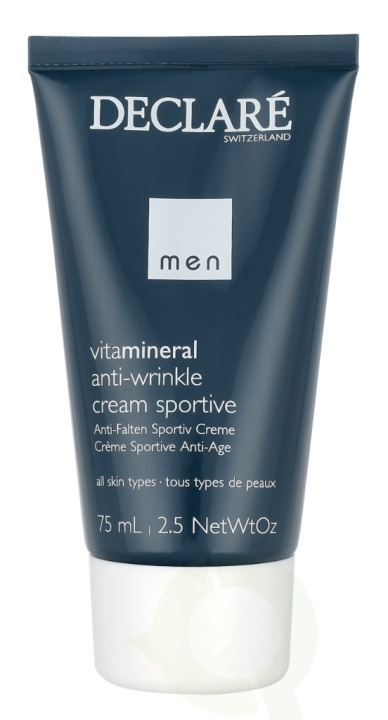 Declare Men Vita Mineral Anti-Wrinkle Cream Sportive 75 ml in the group BEAUTY & HEALTH / Skin care / Face / Anti age at TP E-commerce Nordic AB (D08330)