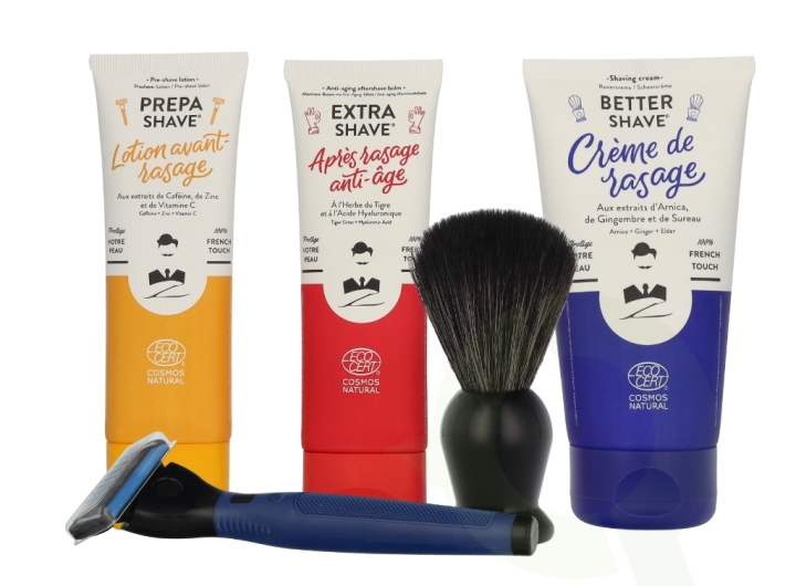 Monsieur Barbier The Super Daddy Box 325 ml Shaving Cream 175ml/Pre Shaving Lotion 75ml/After Shave Balm 75ml/Razor/Shaving Brush in the group BEAUTY & HEALTH / Hair & Styling / Shaving & Trimming / Razors & Accessories at TP E-commerce Nordic AB (D08391)