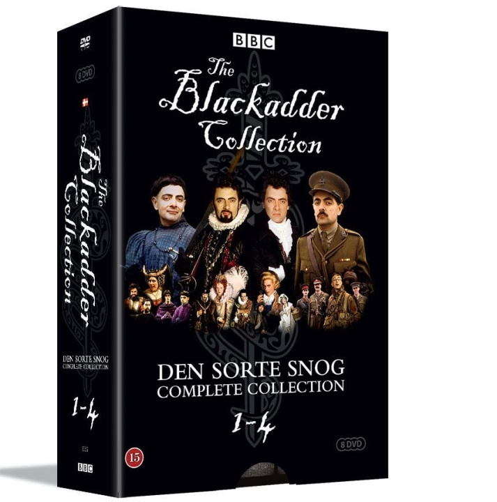 The Black Adder COMPLETE COLLECTION - Den Sorte Snog Complete Coll. - 8 DVD box set in the group HOME ELECTRONICS / Audio & Picture / TV & Accessories / Movies / DVD at TP E-commerce Nordic AB (D08450)