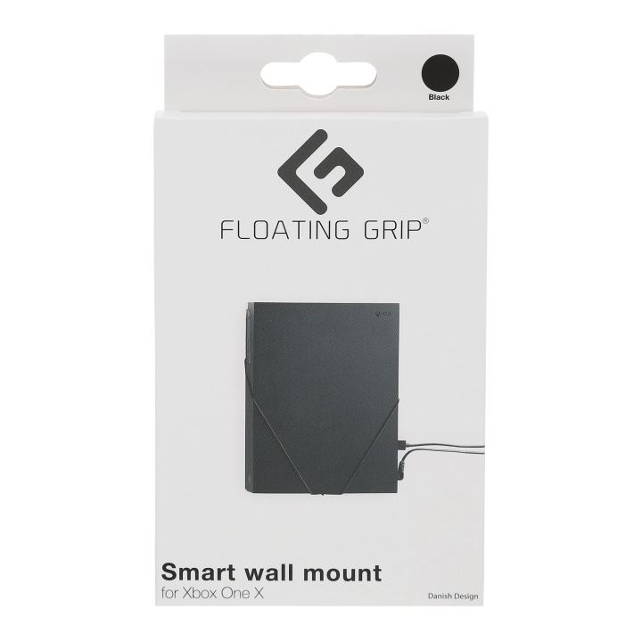 FLOATING GRIP Xbox One X Wall Mount (Black) in the group HOME ELECTRONICS / Game consoles & Accessories / Xbox One / Accessories at TP E-commerce Nordic AB (D08453)