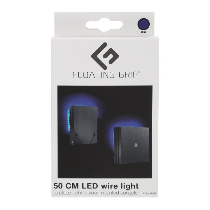 FLOATING GRIP Led Wire Light with USB Blue in the group HOME ELECTRONICS / Game consoles & Accessories / Sony PlayStation 4 at TP E-commerce Nordic AB (D08462)