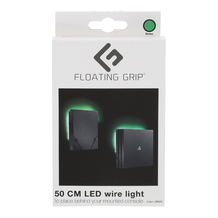 FLOATING GRIP Led Wire Light with USB Green in the group HOME ELECTRONICS / Game consoles & Accessories / Sony PlayStation 4 at TP E-commerce Nordic AB (D08463)