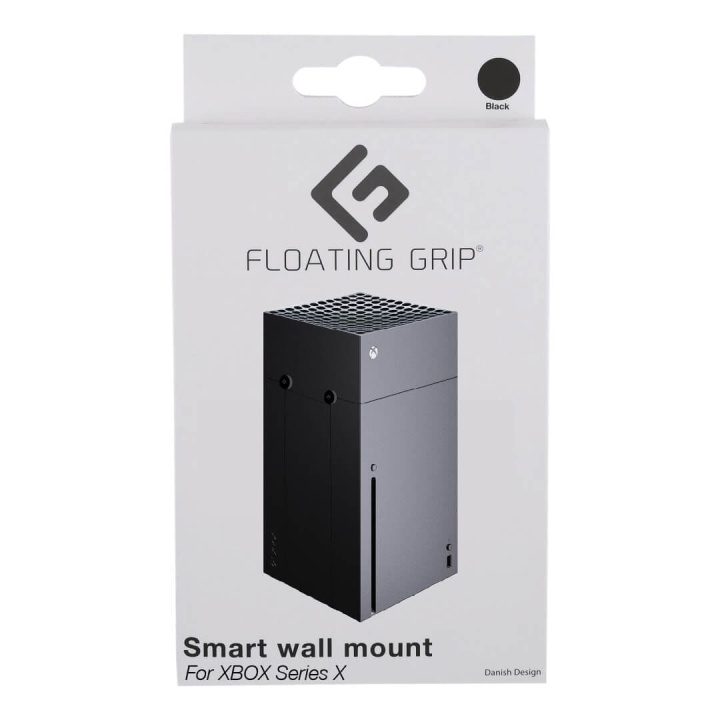 FLOATING GRIP Xbox Series X Wall Mount Black in the group HOME ELECTRONICS / Game consoles & Accessories / Xbox Series X / Accessories at TP E-commerce Nordic AB (D08467)