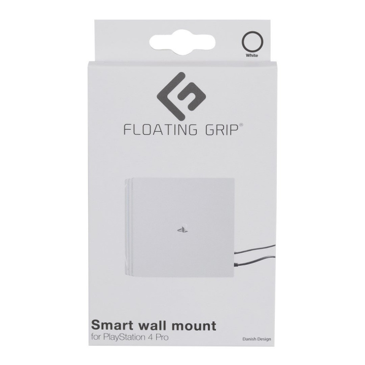 FLOATING GRIP PS4 Pro wall mount by FLOATING GRIP®, White in the group HOME ELECTRONICS / Game consoles & Accessories / Sony PlayStation 4 at TP E-commerce Nordic AB (D08468)