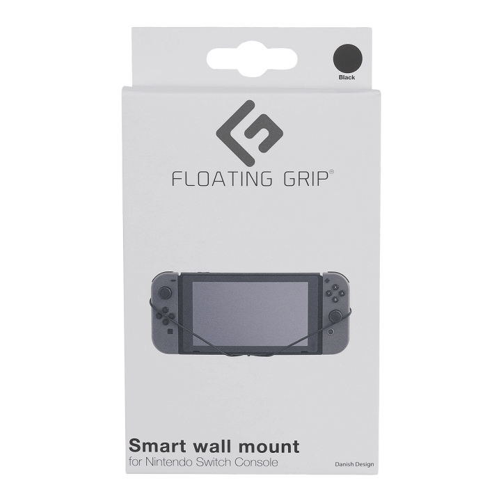 FLOATING GRIP Nintendo Switch Console wall mount by FLOATING GRIP®, Black in the group HOME ELECTRONICS / Game consoles & Accessories / Nintendo Switch at TP E-commerce Nordic AB (D08472)