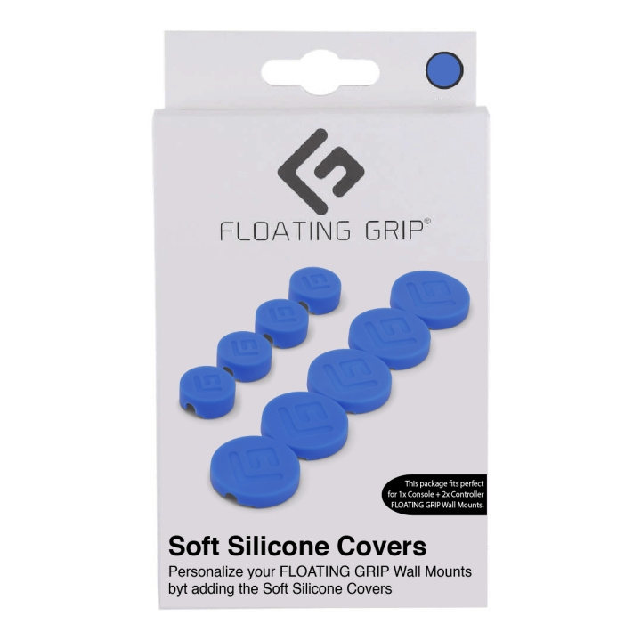 FLOATING GRIP Wall Mount Covers (Blue) in the group COMPUTERS & PERIPHERALS / GAMING / Gaming accessories at TP E-commerce Nordic AB (D08490)