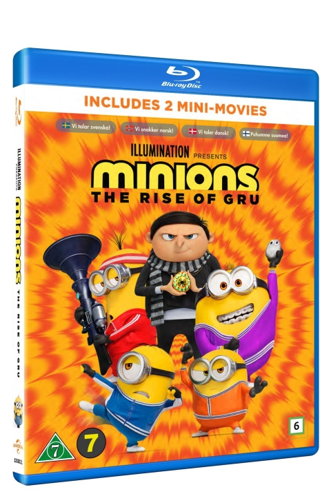 Minions: The Rise of Gru in the group HOME ELECTRONICS / Audio & Picture / TV & Accessories / Movies / Blu-ray at TP E-commerce Nordic AB (D08505)