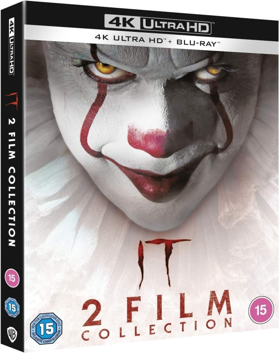 IT Chapter 1 / IT Chapter 2 4K Ultra HD + Blu-Ray in the group HOME ELECTRONICS / Audio & Picture / TV & Accessories / Movies / Blu-ray at TP E-commerce Nordic AB (D08555)