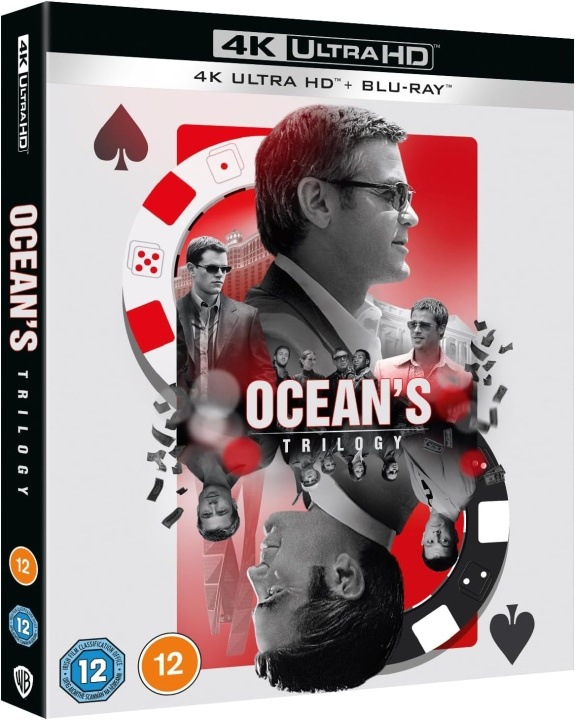 Oceans Eleven / Oceans Twelve / Oceans Thirteen 4K Ultra HD + Blu-Ray in the group HOME ELECTRONICS / Audio & Picture / TV & Accessories / Movies / Blu-ray at TP E-commerce Nordic AB (D08560)