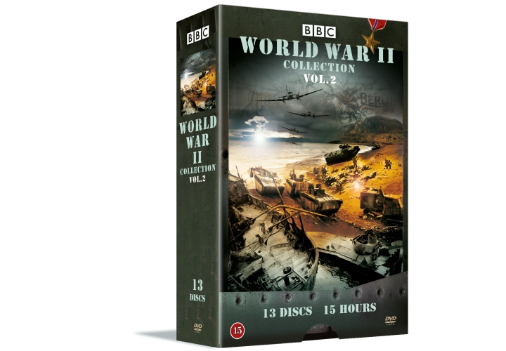 World War II Collection - Vol. 2 (13-disc) - DVD in the group HOME ELECTRONICS / Audio & Picture / TV & Accessories / Movies / DVD at TP E-commerce Nordic AB (D08591)