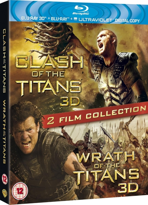 Clash Of The Titans (2010) 3D+2D / Wrath Of The Titans 3D+2D Blu-Ray in the group HOME ELECTRONICS / Audio & Picture / TV & Accessories / Movies / Blu-ray at TP E-commerce Nordic AB (D08605)