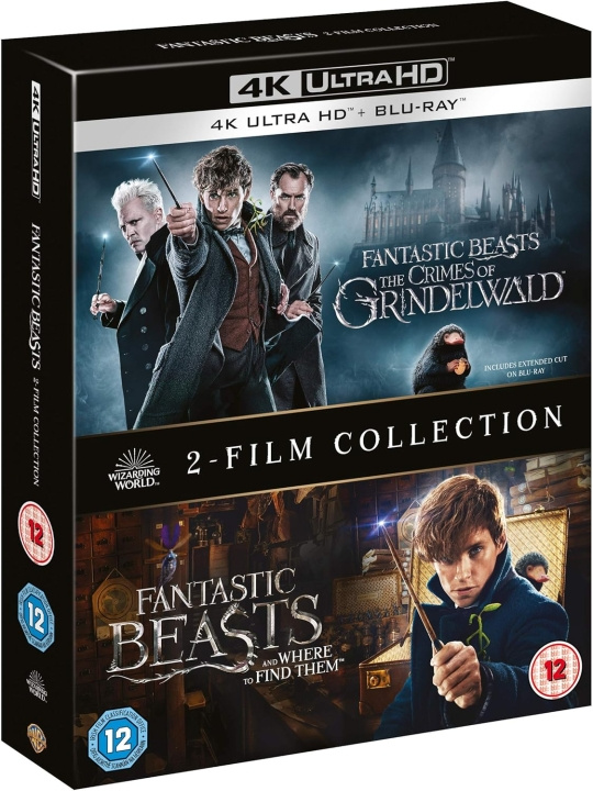 Fantastic Beasts 2 Movie Collection 4K Ultra HD + Blu-Ray in the group HOME ELECTRONICS / Audio & Picture / TV & Accessories / Movies / Blu-ray at TP E-commerce Nordic AB (D08606)