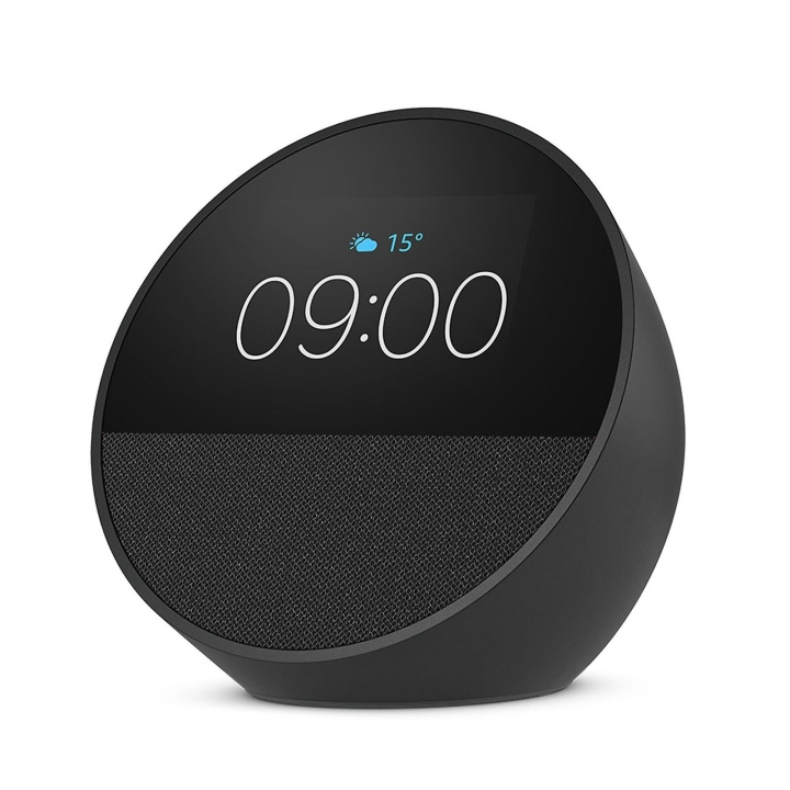 Amazon Echo Spot (2024) Smart Clock with powerfull sound and Alexa in the group HOME, HOUSEHOLD & GARDEN / Watches & Counters / Alarmclocks at TP E-commerce Nordic AB (D08629)