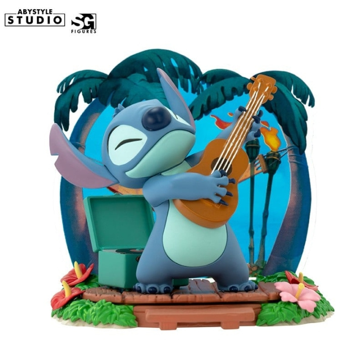 Abysse DISNEY - Figurine Stitch Guitar in the group TOYS, KIDS & BABY PRODUCTS / Toys / Figures, Miniatures & accessories at TP E-commerce Nordic AB (D08718)