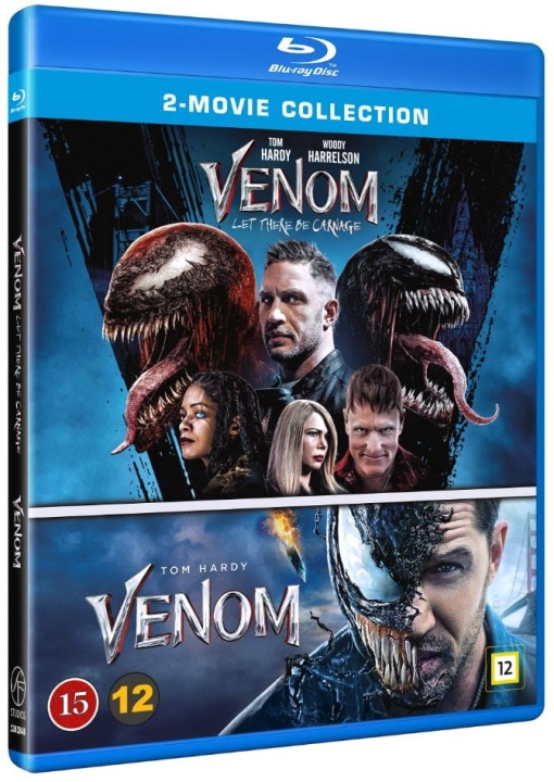 Venom: Let There Be Carnage 1-2 Box Set in the group HOME ELECTRONICS / Audio & Picture / TV & Accessories / Movies / Blu-ray at TP E-commerce Nordic AB (D08720)