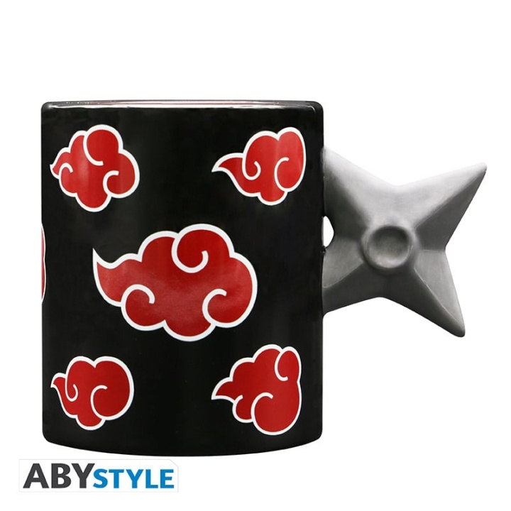 Abysse NARUTO SHIPPUDEN - 3D Handle Mug - Akatsuki Shuriken x2 in the group Sport, leisure & Hobby / Fun stuff / Cups at TP E-commerce Nordic AB (D08725)