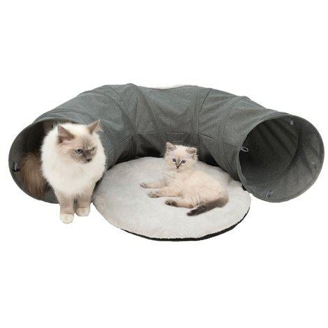 catit Cat Tunnel Grey - (781.5022) in the group HOME, HOUSEHOLD & GARDEN / Pet Accessories / Cat at TP E-commerce Nordic AB (D08743)